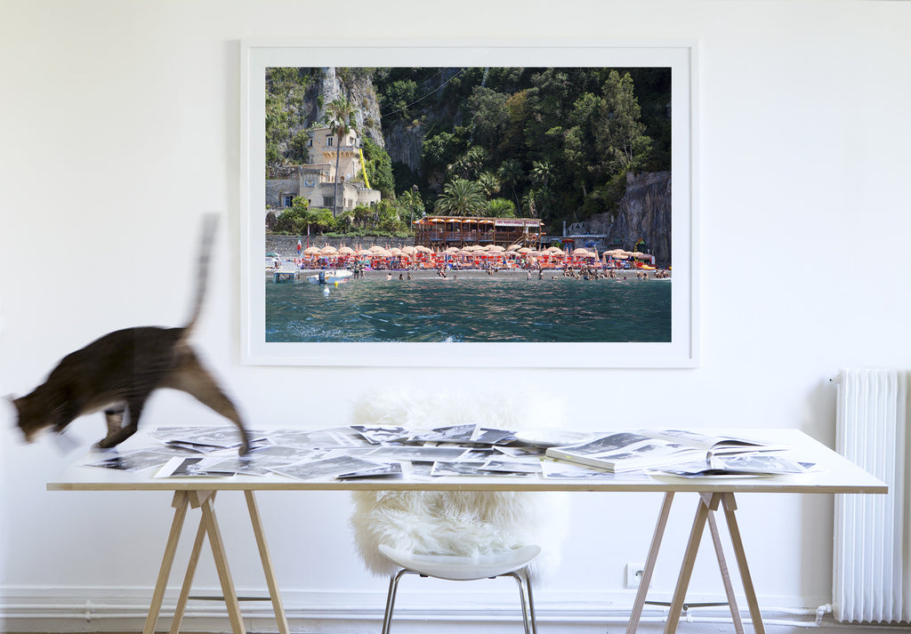 Arienzo Beach - Carla Coulson Limited Edition Fine Art Print, travel photography, Italy, beaches, beach photography