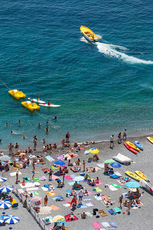 Positano Beach - On The Other Side Of The Fence