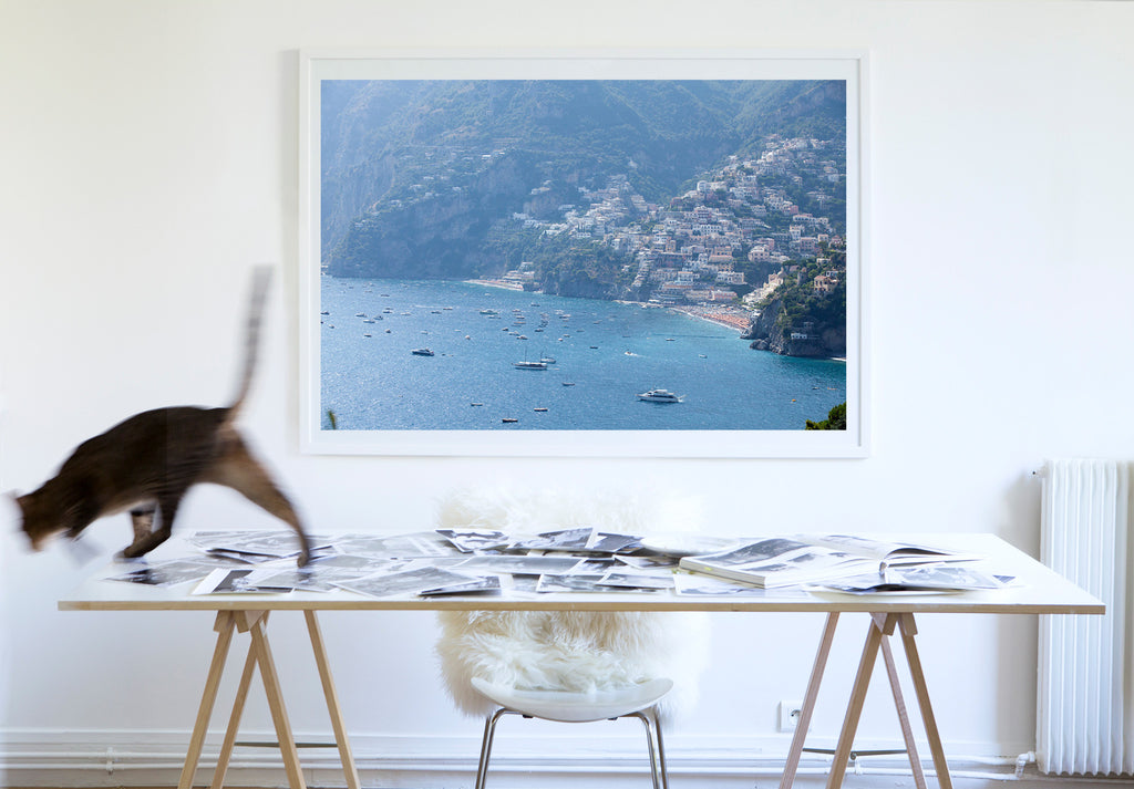 Positano - Carla Coulson Limited Edition Fine Art Print, travel photography, Italy, beaches, beach photography, interior design