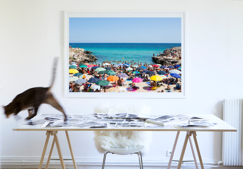 Monopoli - Carla Coulson Limited Edition Fine Art Print, travel photography, Italy, beaches, beach photography, interior design