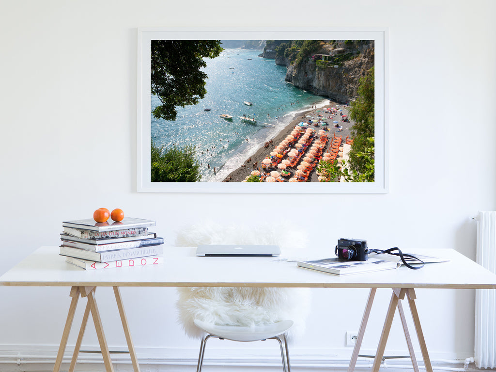 Arienzo - Carla Coulson Limited Edition Fine Art Print, travel photography, Italy, beaches, beach photography, interior design