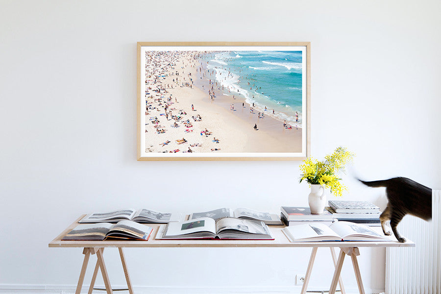 Bondi water jungle - Carla Coulson Limited Edition Fine Art Print, travel photography, Australia, Sydney, Bondi beach, beaches, beach photography, interior design
