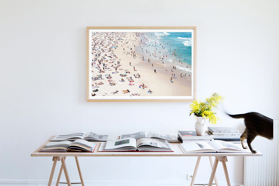 Bondi Water Jungle 2 - Carla Coulson Limited Edition Fine Art Print, travel photography, Australia, Sydney, Bondi beach, beaches, beach photography, interior design