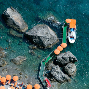 Santa Croce Beach Orange Pop - Square