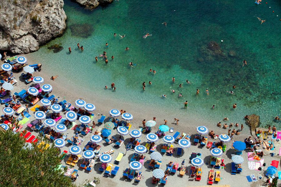 Duoglio Beach - Carla Coulson Limited Edition Fine Art Print, travel photography, Italy, beaches, beach photography