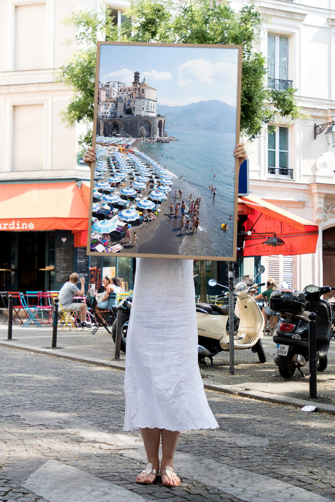 Atrani - Carla Coulson Limited Edition Fine Art Print, travel photography, Italy, beaches, beach photography