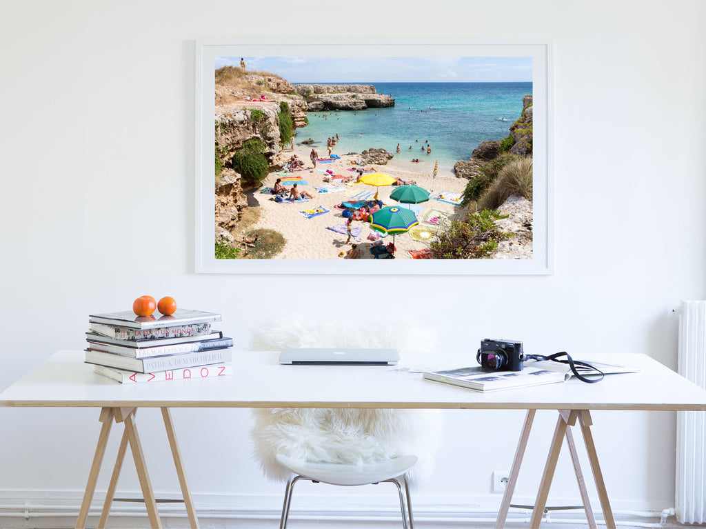 Cala del Paradiso - Carla Coulson Limited Edition Fine Art Print, travel photography, Italy, beaches, beach photography, interior design