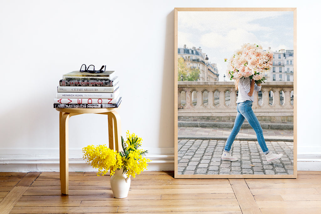 Joyful & Unstoppable - Carla Coulson Limited Edition Fine Art Print, dahlias, flower photography, floral print