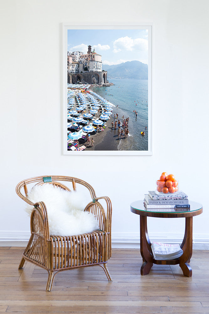 Atrani - Carla Coulson Limited Edition Fine Art Print, travel photography, Italy, beaches, beach photography, interior design